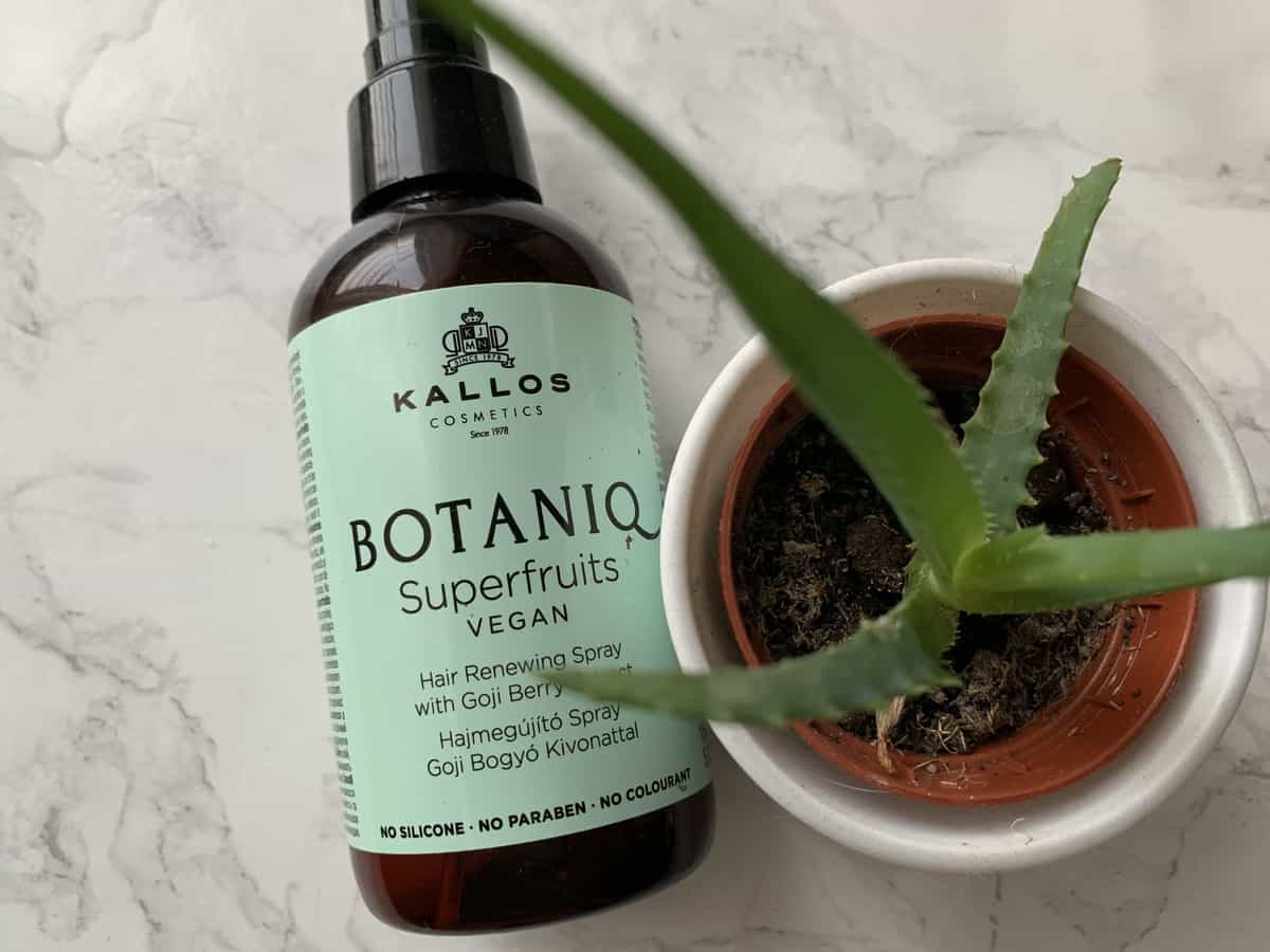 Kallos BOTANIQ Superfruits, refreshing hair spray