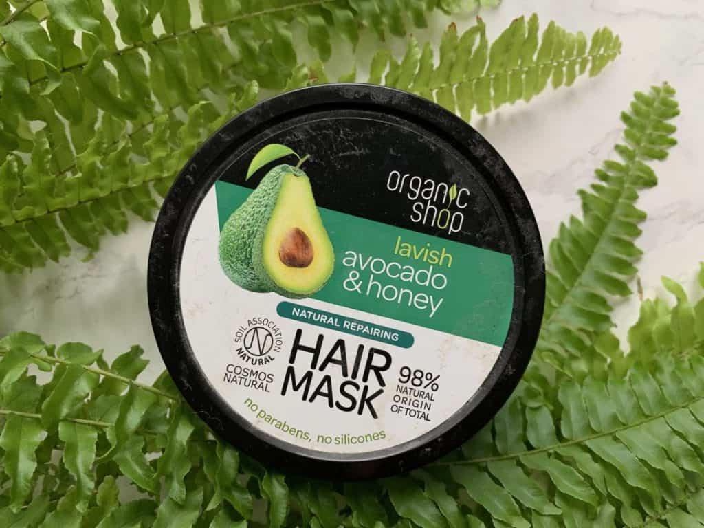Organic Shop, Regenerująca maska do włosów - awokado i miód 