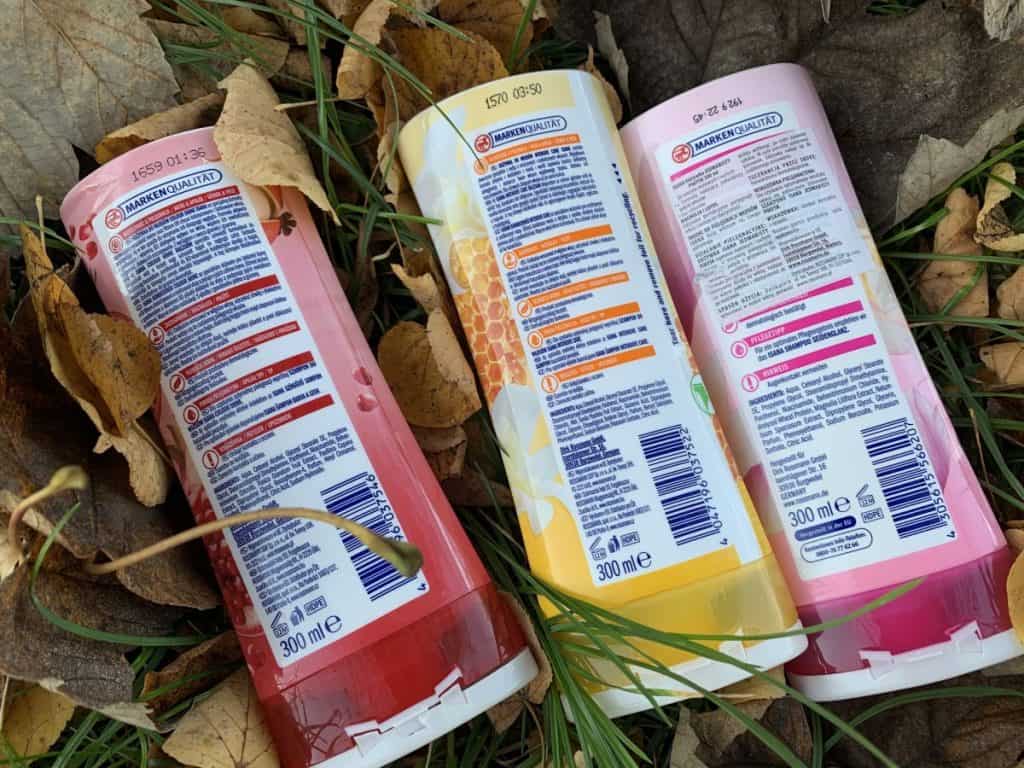 conditioners from Rossmann: Intensive Care, Silky Gloss and Color Shine