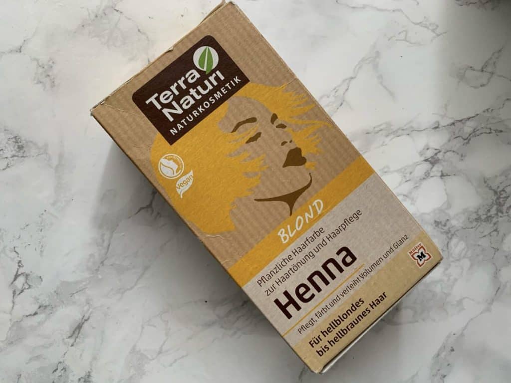 Terra Naturi, Blonde Henna for hair coloring