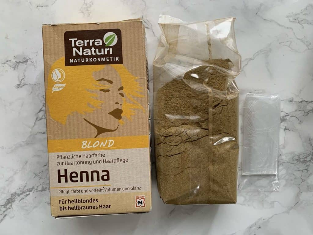 Terra Naturi, Blonde Henna for hair coloring