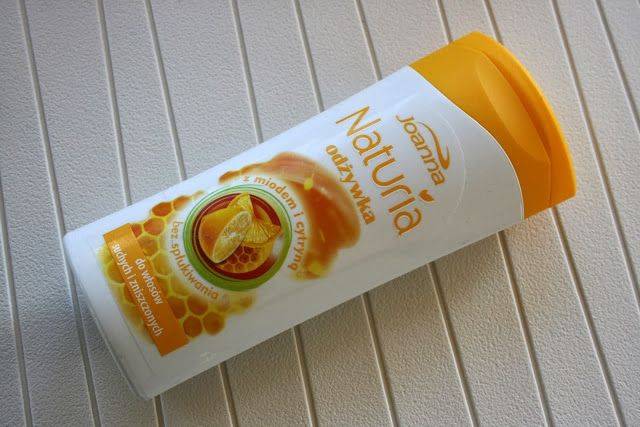 Joanna Naturia, Conditioner with honey and lemon for dry and damaged hair
