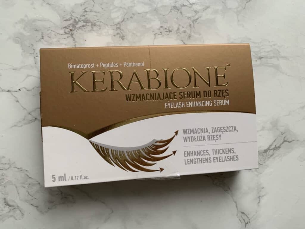 Kerabione Booster Oils, a strengthening serum for hair prone to falling out