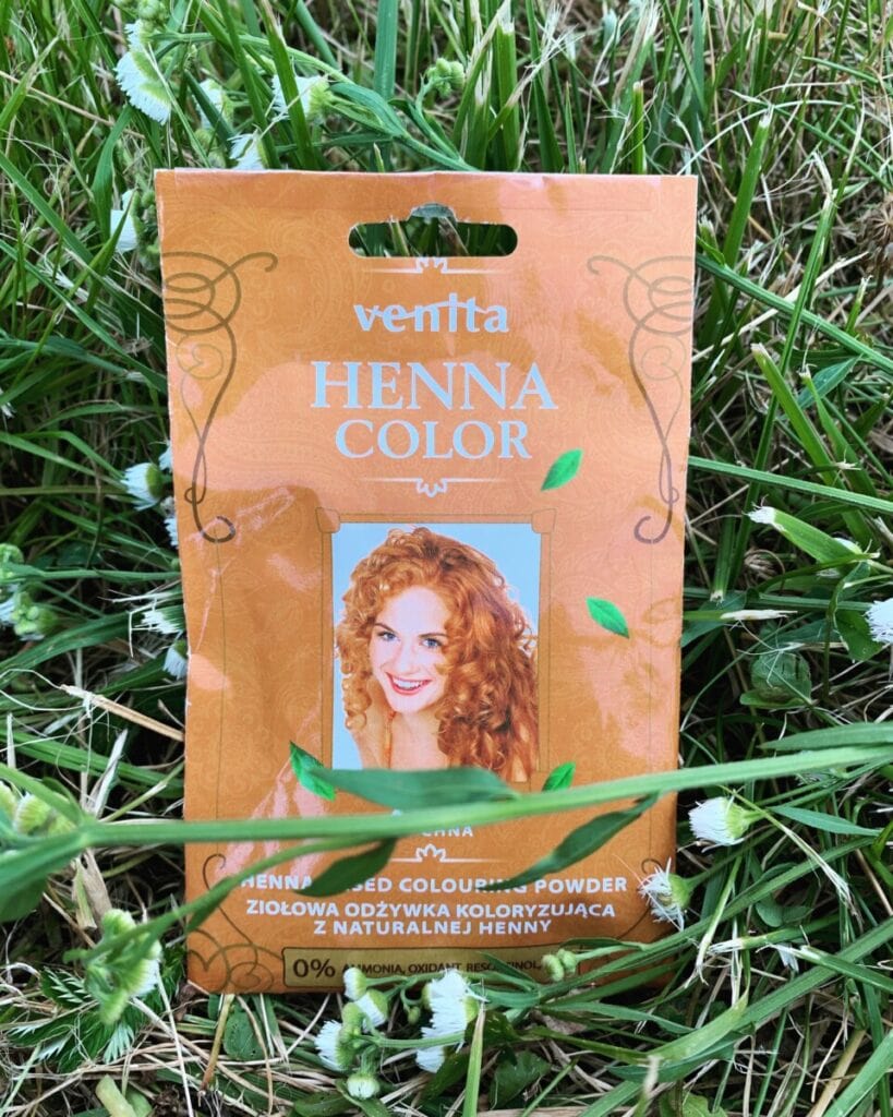 Venita, Henna Color, herbal coloring conditioner 4. chna