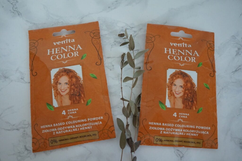 Venita, Henna Color, ziołowa odżywka koloryzująca 4. chna