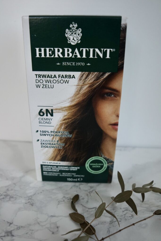 Herbatint, farba do włosów 6N Ciemny Blond, opinia i efekty