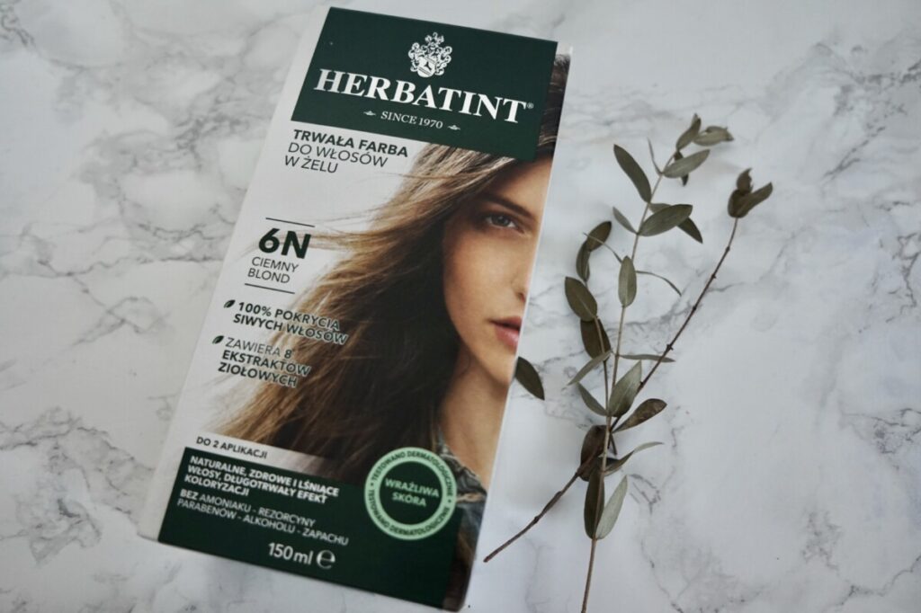 Herbatint, farba do włosów 6N Ciemny Blond, opinia i efekty